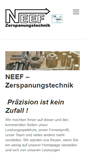 Mobile Screenshot of lohnbetrieb-neef.com